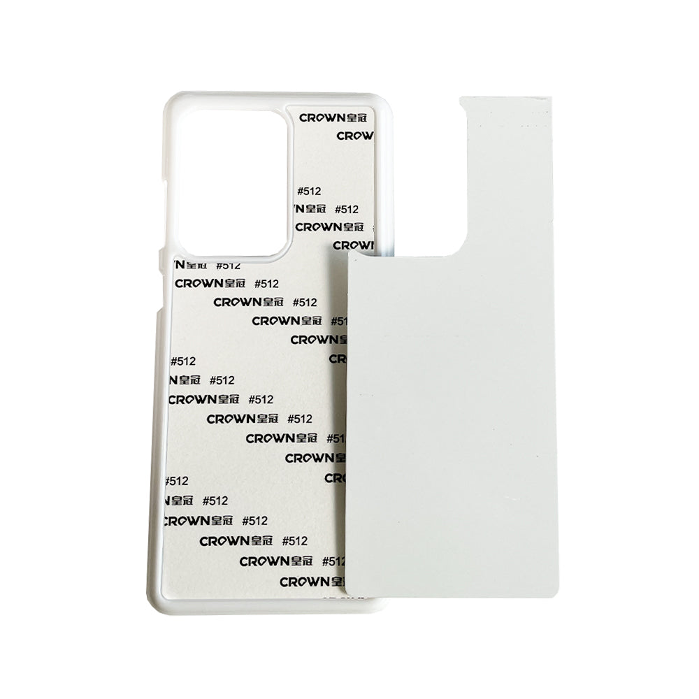 Galaxy S20 Ultra Sublimation Phone Case - White Plastic